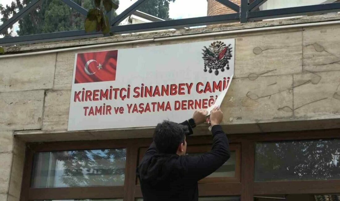 71 yıllık cami derneği tahliye edildi, hukuki süreç başlatıldı Bursa’da 1954 yılından bu yana faaliyet gösteren Kiremitçi Sinanbey Camii