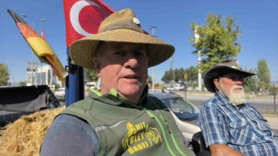 Bursa’nın İnegöl ilçesinden geçen iki Alman çiftçi, 2. Dünya Savaşı’nın