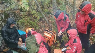 BAKUT Arama Kurtarma Derneği, Nilüfer’de gerçeğini aratmayan tatbikat gerçekleştirdi. Bursa’da