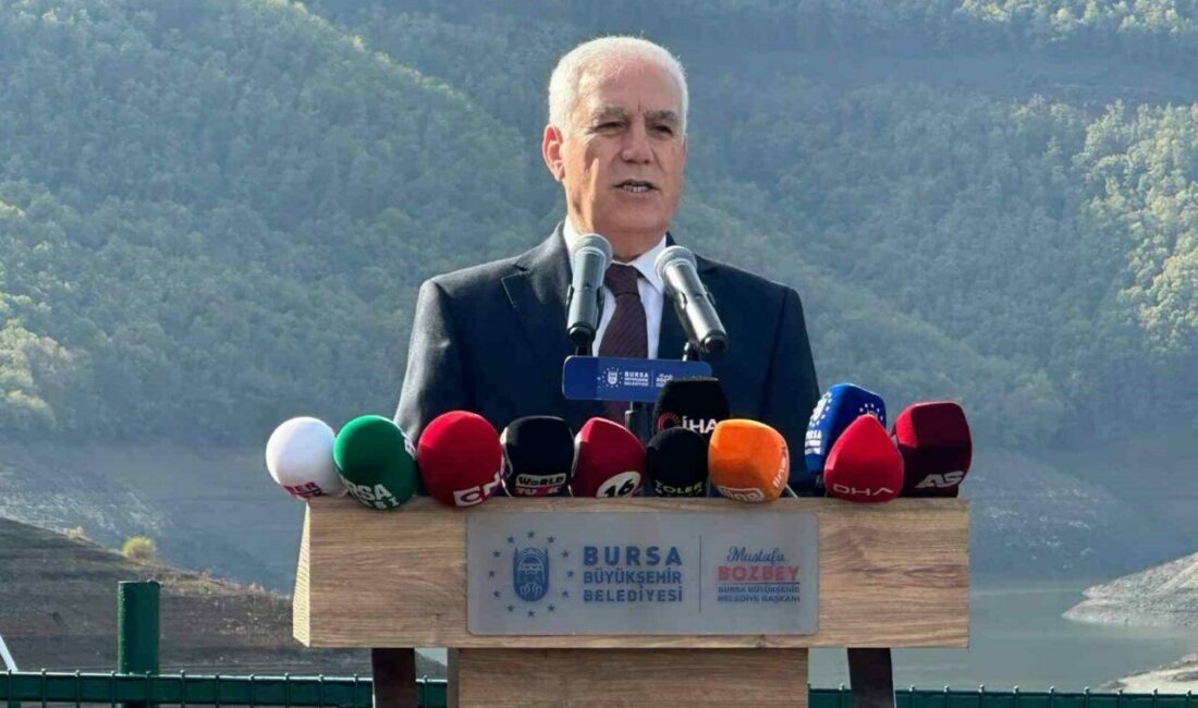 Başkan Bozbey: “Bursa’yı asla susuz bırakmayacağız” Bursa Büyükşehir Belediye Başkanı Mustafa Bozbey, günlerdir Bursa’da sorulan ’Bursa