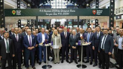 Bursa Food Point Fuarı’nda konuşan Büyükşehir Belediye Başkanı Mustafa Bozbey,