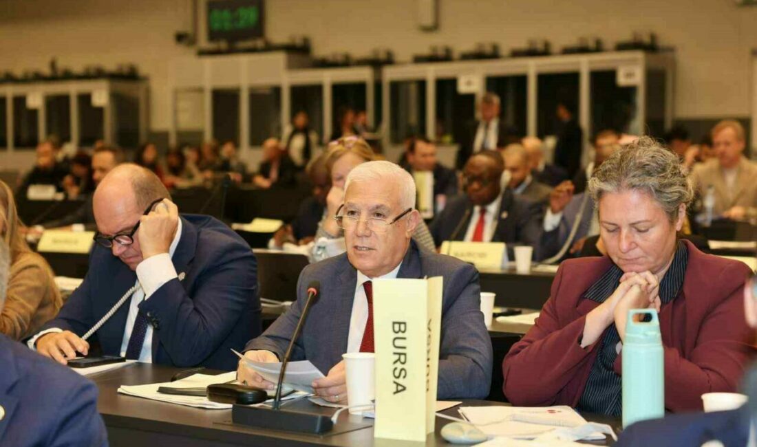 Bursa Büyükşehir Belediye Başkanı Mustafa Bozbey, Birleşmiş Milletler’in Cenevre’de düzenlediği