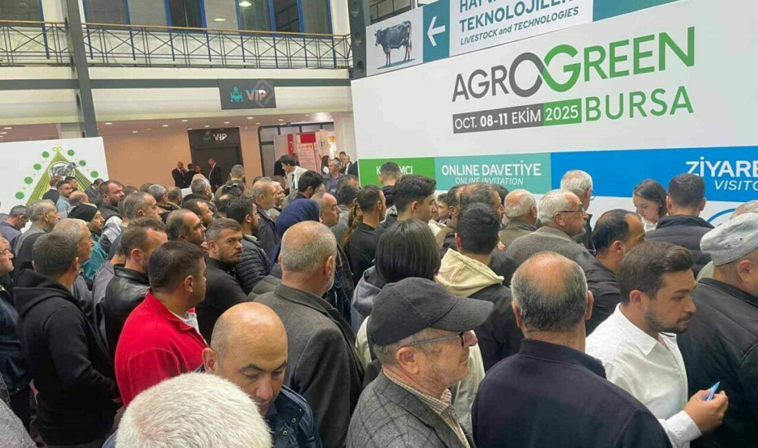 Bursa Tarım Fuarı, çiftçilerin yoğun ilgisiyle Bursa Fuar Merkezi’nde açıldı.