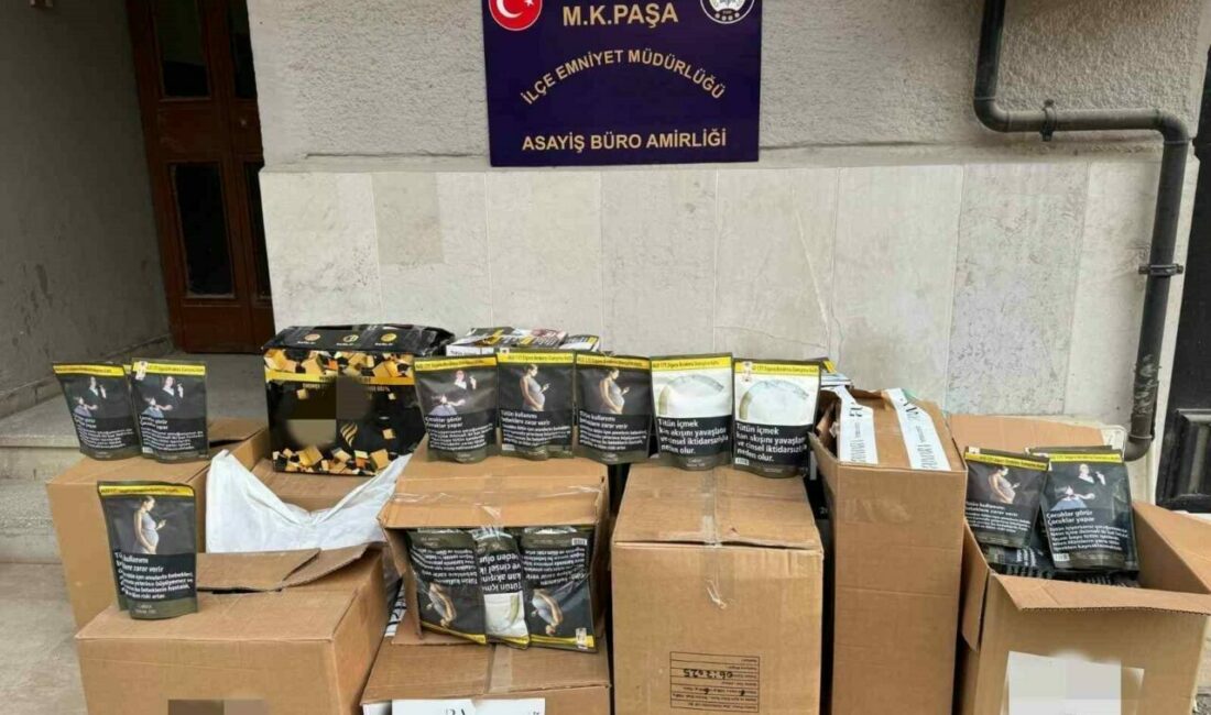 Bursa’da binlerce makaron ve bandrolsüz ürün ele geçirildi Bursa’nın Mustafakemalpaşa ilçesinde polis ekipleri tarafından gerçekleştirilen kaçak tütün operasyonunda,
