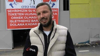 Bursa’da faaliyet gösteren bir oto yıkama işletmesi, su kaynaklarının korunması