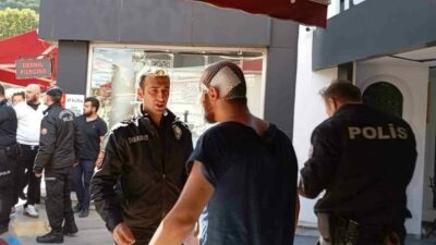 Bursa’nın Osmangazi ilçesinde iki esnaf arasında çıkan tartışma kısa sürede