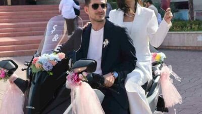 Bursa’da Şule Albayrak Çağın ve Emre Çağın çifti dünya evine