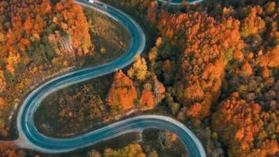 Bursa’nın İnegöl ilçesi ile Kütahya’nın Domaniç ilçesini birbirine bağlayan kıvrımlı