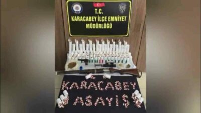 Bursa’nın Karacabey ilçesinde Uyuşturucu veya Uyarıcı Madde İmal ve Ticareti