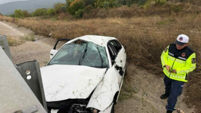 Bursa’nın İznik ilçesine bağlı Derbent Mahallesi yakınlarında İznik Yenişehir yolu