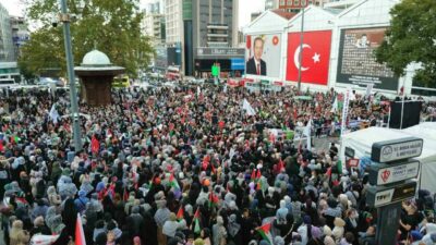 Bursa’da Gazze Dayanışma Platformu ve Bursa Gönüllü Kuruluşlar Platformu öncülüğünde