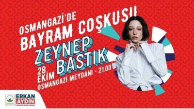 Osmangazi Belediyesi, Türkiye Cumhuriyeti’nin 102’nci kuruluş yıl dönümünü büyük bir