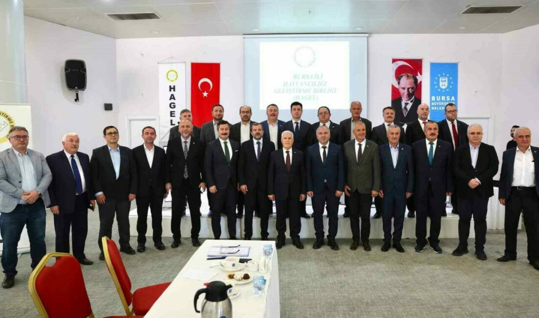 Büyükşehir’den tarım ve hayvancılığa destek sürüyor Bursa İli Hayvancılığı Geliştirme Birliği (HAGEL) Meclis toplantısında konuşan Bursa