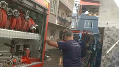 Bursa’nın Yıldırım ilçesi Değirmenlikızık Mahallesi’nde bir binanın çatı katında çıkan