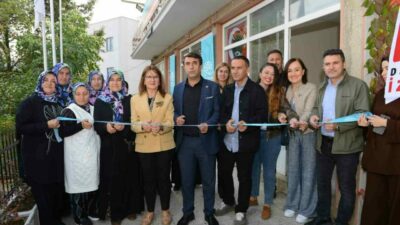 Nilüfer Belediyesi’nin desteğiyle Hasanağa Mahallesi’ne kazandırılan Kadın Yardımlaşma ve Dayanışma