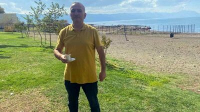 Medeniyetler Başkenti Bursa’nın İznik ilçesinde çay bahçesi işleten ilçenin sevilen