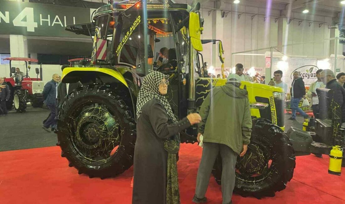 Bursa’da düzenlenen Bursa Tarım Fuarı’nda sergilenen fiyatları 1,5 milyon ila 6