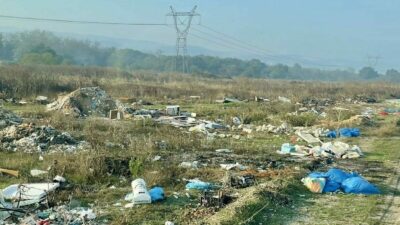 Nilüfer Belediyesi, Ürünlü Mahallesinde vatandaşları ihbarı ile gittiği bölgede, insanların