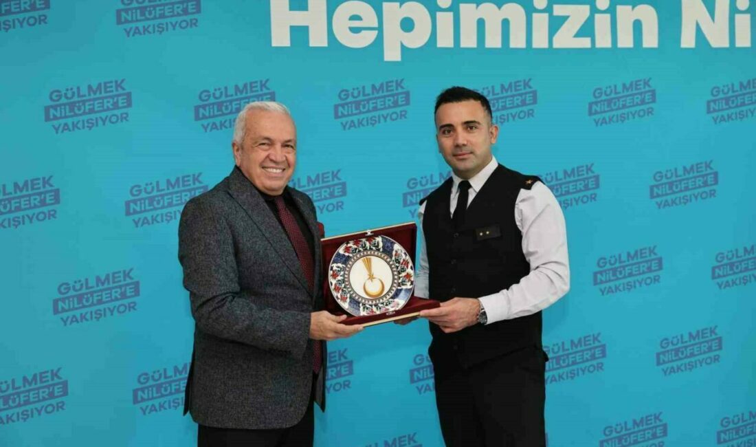 Önderışık’tan Başkan Şadi Özdemir’e iade-i ziyaret Nilüfer Belediye Başkanı Şadi Özdemir, Nilüfer İlçe Jandarma Komutanı Jandarma