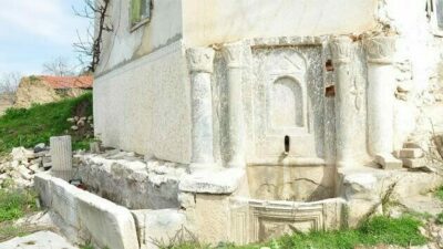 Bursa’nın İznik ilçesine bağlı Yukarı Göllüce köyünde, kültür varlığı olarak