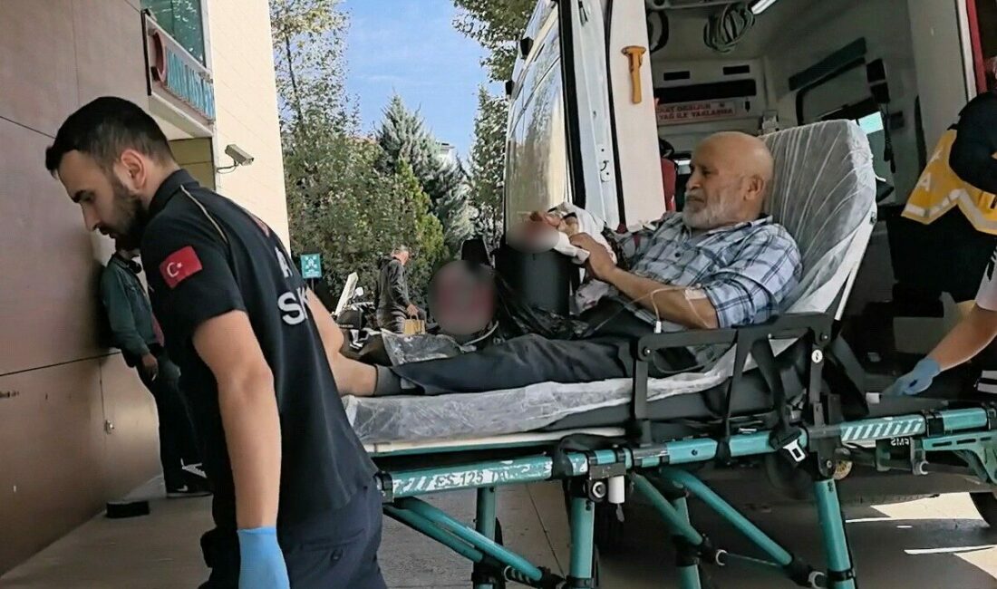 Bursa’nın İnegöl ilçesinde spiralle el, kol ve bacağını kesen adam