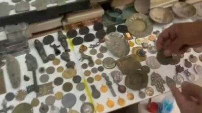 Bursa Polisi, tarihi eser kaçakçısı bir şahsa yönelik bir ikamet