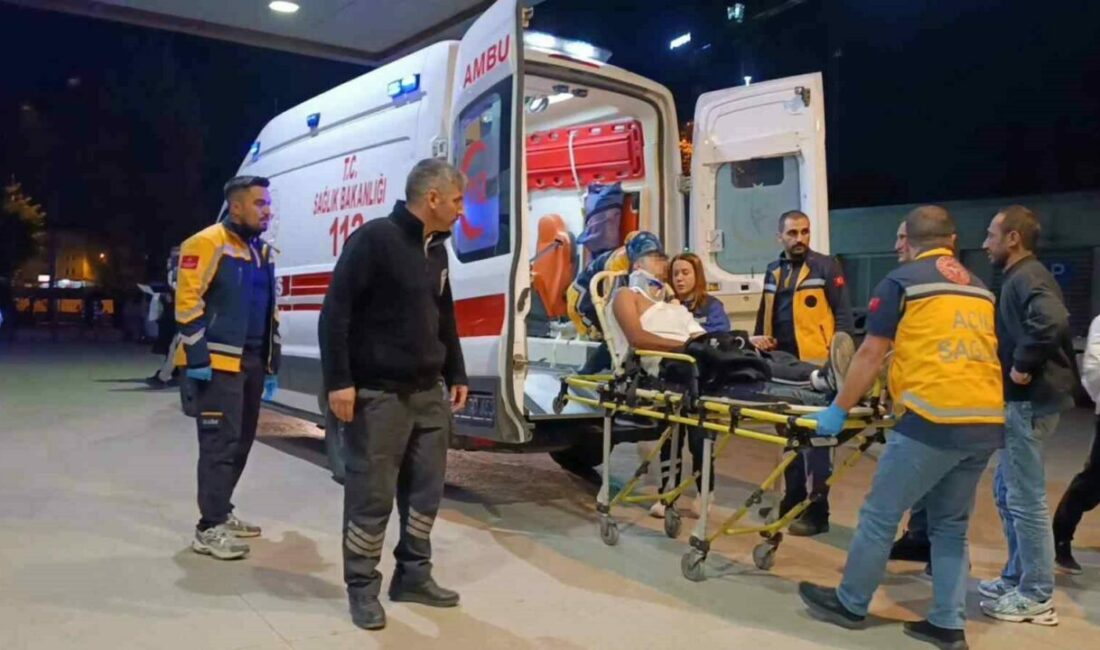 Bursa’nın İnegöl ilçesinde 3 motosikletin karıştığı zincirleme kazada ağır yaralanan