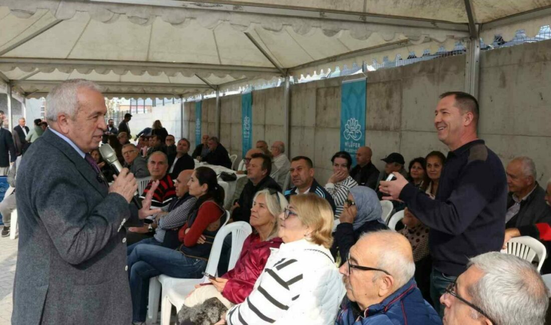 Başkan Şadi Özdemir, vatandaşların sorun ve taleplerini mahallesinde dinledi Nilüfer Belediye Başkanı Şadi Özdemir, “Şadi Başkan Mahallende Söz Sende”