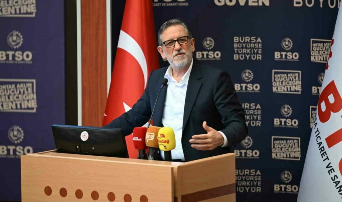 BTSO Başkanı İbrahim Burkay: “AB piyasasındaki toparlanma Bursa için kritik önemde” Bursa Ticaret ve Sanayi Odası (BTSO) Yönetim Kurulu Başkanı İbrahim