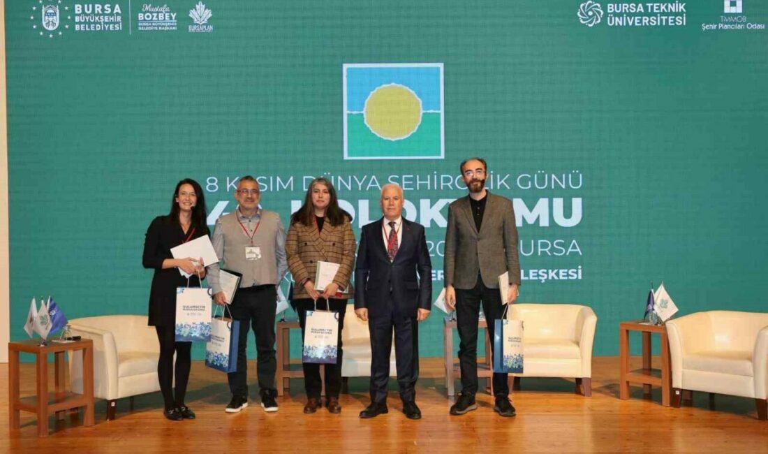 Bursa, geleceğin kentleşmesine yön veriyor Şehirlerin değişim ve dönüşüm süreçlerine yön verecek fikirlerin görüşüldüğü Dünya