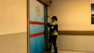 Bursa’nın İnegöl ilçesinde meydana gelen olayda, 7 aylık bebek beşiğinde