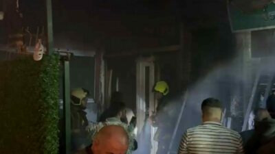 Bursa’da bir iş yerinde çıkan yangın korkuttu. İş yerini saran