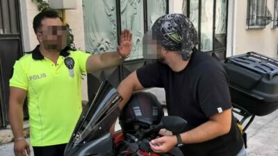 Bursa’da sosyal medya için kurgu video çeken 2 kişi, resmi