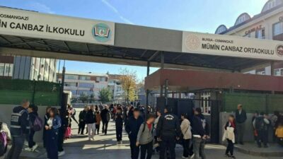 Bursa’da kent genelinde 47 okulun çevresinde çocuk ve gençlerin korunmasına