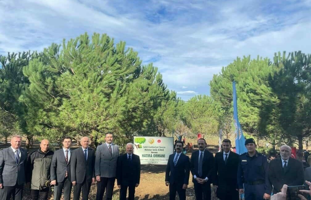 Bursa’nın Karacabey ilçesinde 11 Kasım Milli Ağaçlandırma Günü kapsamında ilçe