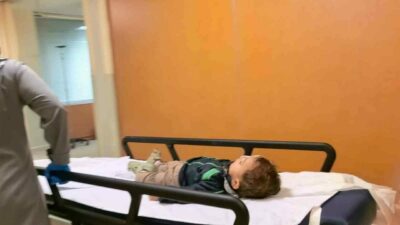 Bursa’nın İnegöl ilçesinde meydana gelen olayda patlayan torpil, 2 yaşındaki