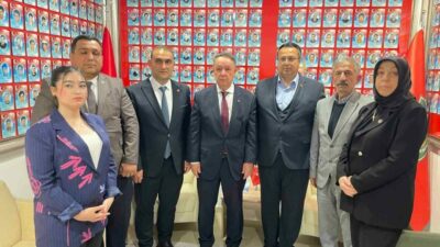 Büyük Birlik Partisi (BBP) Genel Başkan Yardımcısı Ekrem Alfatlı, beraberindeki