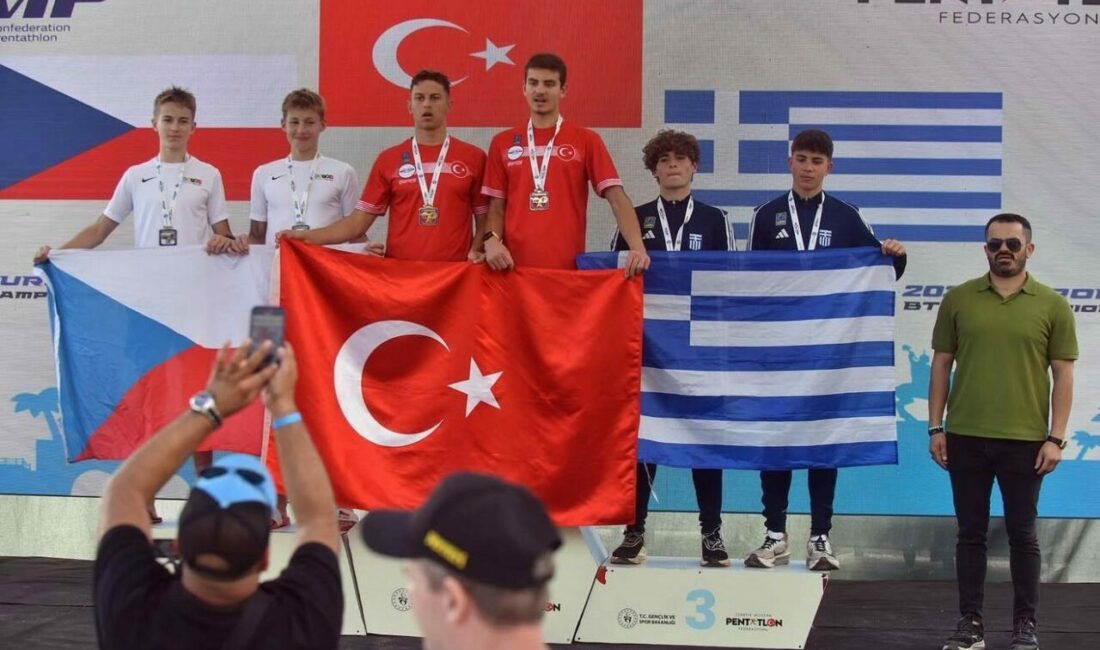 Bursa Büyükşehir Belediyespor’lu Muhammed Emir Kurtulan, Biathle Triathle Avrupa Şampiyonası’nda