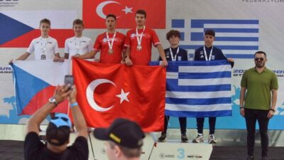 Bursa Büyükşehir Belediyespor’lu Muhammed Emir Kurtulan, Biathle Triathle Avrupa Şampiyonası’nda