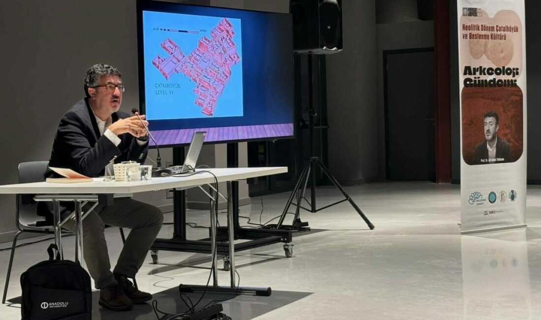 Çatalhöyük’ün izleri Nilüfer’e taşındı Nilüfer Belediyesi’nin düzenlediği “Arkeoloji Gündemi” söyleşileri, bu ay Anadolu tarihine