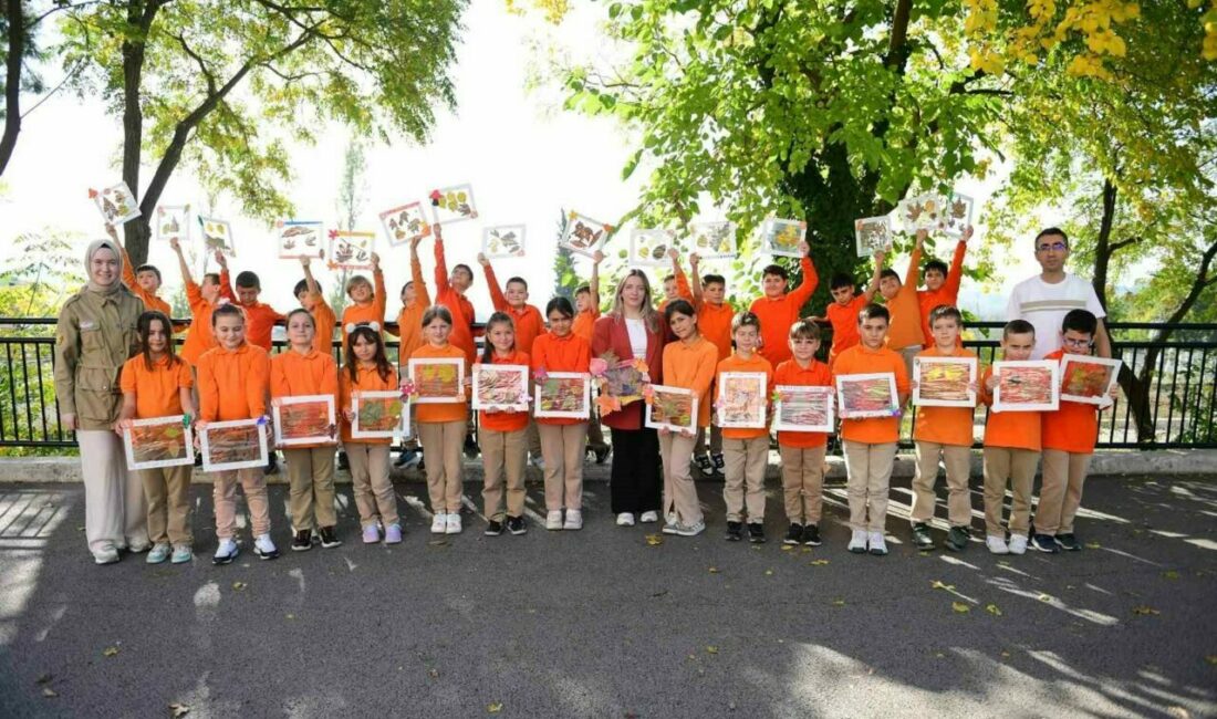 Sonbaharda Sanat Atölyesi ile doğa sevgisini küçük yaşlardan itibaren yeşerten