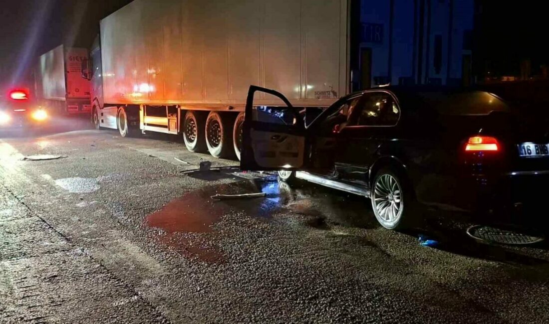 Feci kazadan acı haber geldi : Sürücü hayatını kaybetti, alkollü olduğu tespit edildi Bursa’nın Nilüfer ilçesi Akçalar Mahallesi’nde meydana gelen kazada, lüks bir