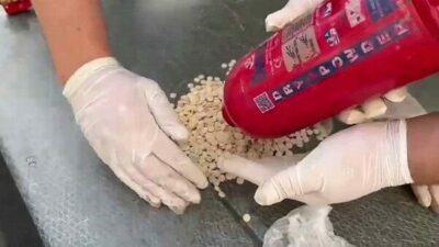 Gemlik’te polisin şüphe üzerine durdurduğu bir araçta yapılan aramada uyuşturucu