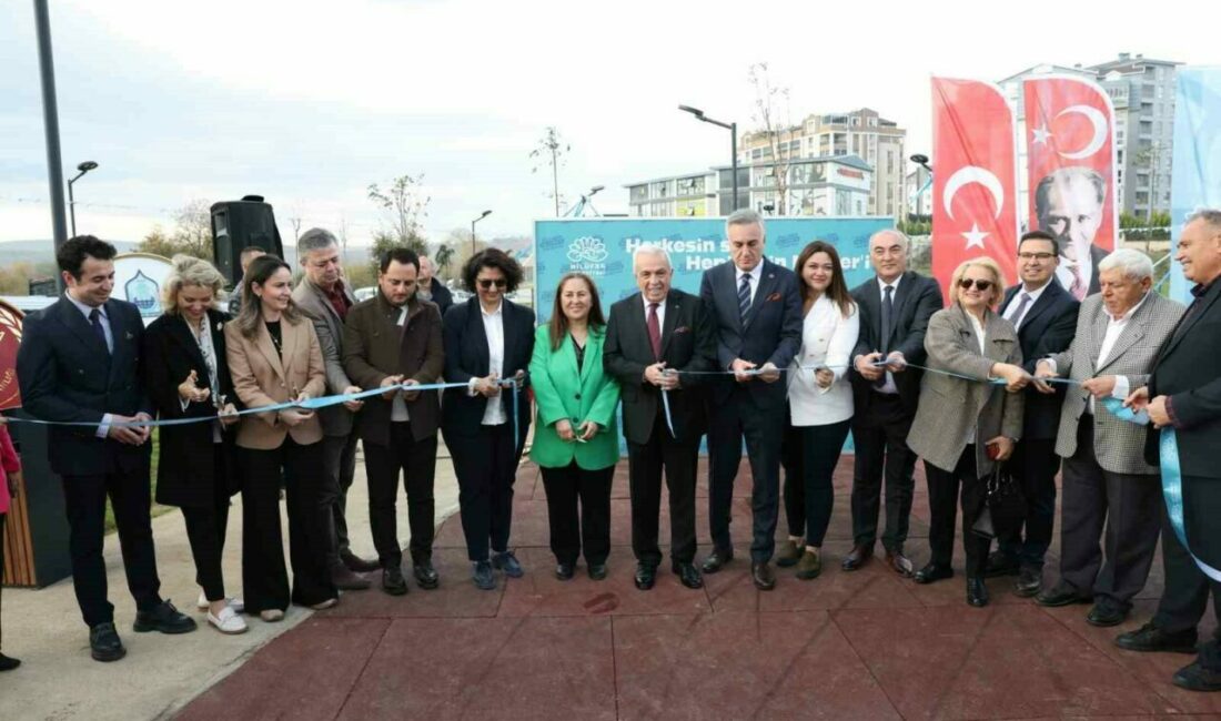 Nilüfer Belediyesi, kente değer katan yeşil alan projelerine bir yenisini