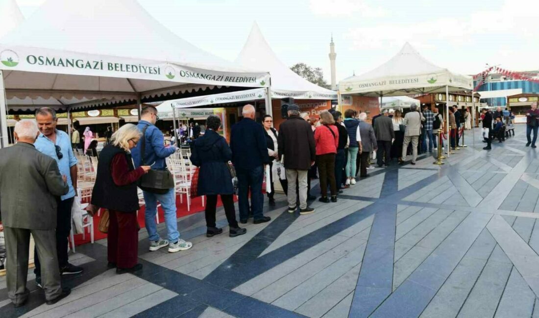Osmangazi Belediyesi tarafından bu yıl ilk kez düzenlenen Osmangazi Kitap