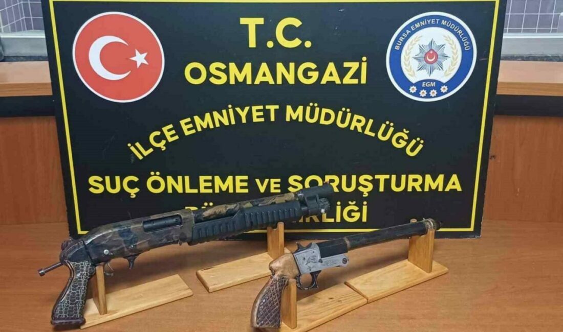 Osmangazi’de ruhsatsız silah operasyonu: 3 gözaltı Bursa Emniyet Müdürlüğü ekipleri tarafından ruhsatsız silah imalatı ve bulundurulmasına