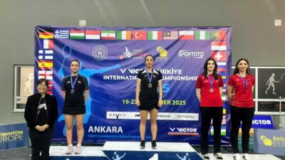 Osmangazi Belediyespor Badminton Takımı sporcularından Özge Bayrak Bağcı, ‘Victor Türkiye