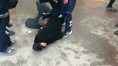 Bursa’nın Yıldırım ilçesindeki kapalı pazar alanında, trafodan yükselen dumanlar korku