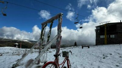 Türkiye’nin en önemli kış turizm merkezlerinden biri olan Uludağ, sabah