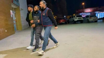 Bursa’nın İnegöl ilçesinde hakkında kesinleşmiş hapis cezası bulunan şahıs yolcu